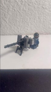 Lego Heavy Machine Gun w/Shield Tutorial #lego