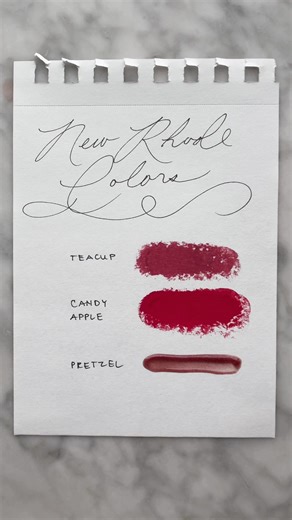 New Rhode Skin Spring Colors: Swatches and Favorites