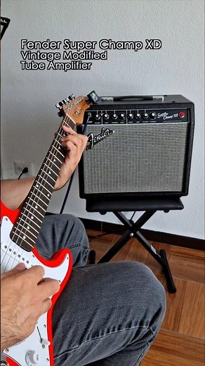 #fender #fendersuperchampxd #tubeamp #fenderamps #sergemenegas #demo #guitarplayer #guitar #valveamp