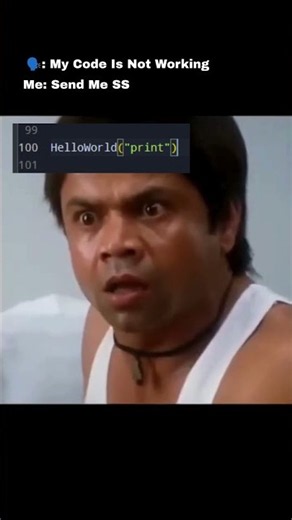 🤷‍♀️#python #coding #learnpython #100DaysOfCode #programming #PythonBeginner #Errorythm