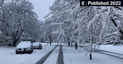 April Snowstorm Knocks Out Power Across Northeast (Published 2022)