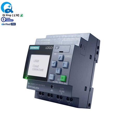 Nuevo controlador de programación Spot Plc Original 6ED1052-1CC08-0BA2 LOGO 8,4 24CE Host Logic Module Siemens PLC