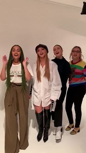 So excited to launch our #womanlikemechallenge! Test your balance like we did in our music video! X