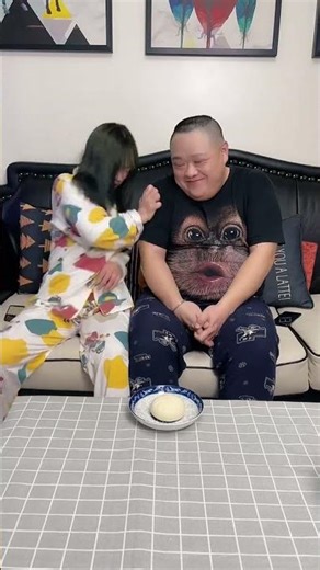 I swear, I really didn't use any force! #Funny #FunnyCoupleLife