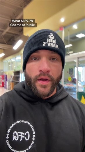 Powerlifting and Bodybuilding Meal Plan Grocery Haul at Publix