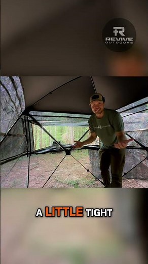 Spacious 4-Person Hunting Blind Gear & Fun!