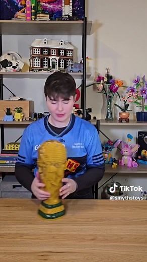 The FIFA World Cup Official Trophy.. in LEGO form! 🏆 ⚽️ 🧱 Available to pre-order now! 🙌 Launching 1st March, 2026. 🗓️ Don’t forget, FREE Delivery on orders over £20/€25 at Smyths Toys! *T&Cs apply! ✅ Product code: 254490 #smythstoys #worldcup #worldcup2026 #lego #legobuild