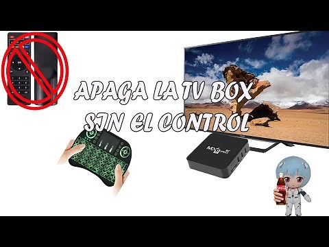 Apaga tu TV BOX con el mini teclado
