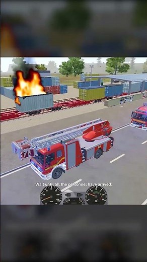 City Rescue Fire Truck Games - Fire Truck Driving Games 2023 | 60 Sec Gameplay Portrait