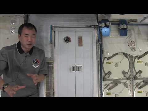 野口宇宙飛行士のISSでの生活の様子