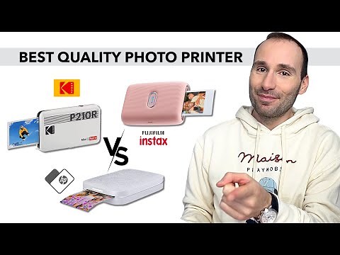 Best Quality Photo Printer | Kodak Mini 2 Retro vs Instax Mini Link vs HP Sprocket ZINK
