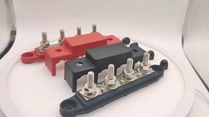 Watch venveal 3/8 inch 4 Post Power Distribution Block Bus Bar M10 on Amazon Live