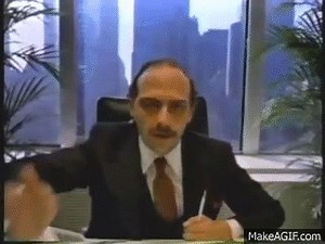 FedEx commercial with John Moschitta on Make a GIF