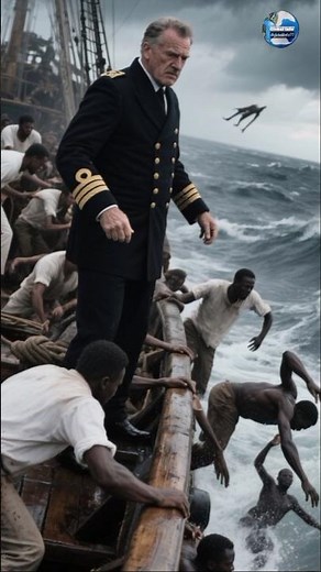 The Slaves Tossed Into the Atlantic 🌊#shorts #history