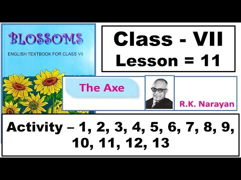 The Axe Class 7 Lesson 11