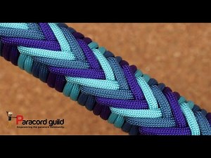 3 color ringbolt hitching- "V" pattern