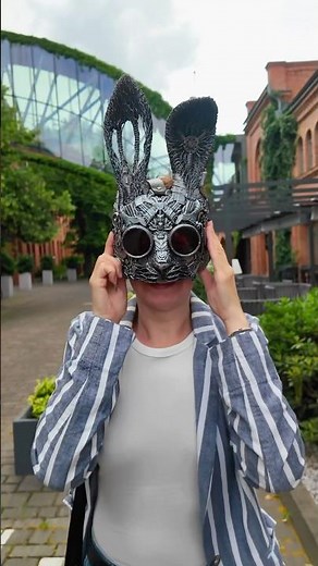 Steampunk Bunny Mask | Rabbit Mask