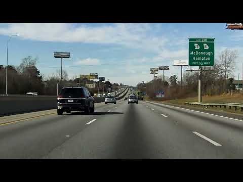 Interstate 75 - Georgia (Exits 216 to 227) northbound