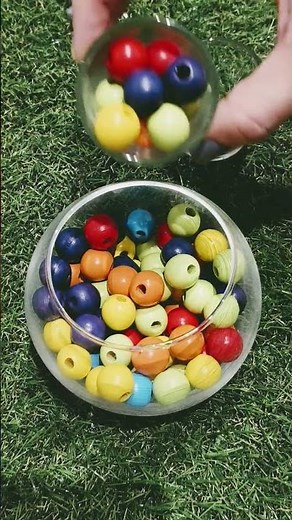 ASMR Colours🌈 #asmr #colourfulstones #stonebeads #satisfying #beads #beadsasmr #coloursvideo #colour