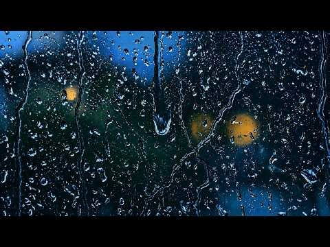 Heavy Rain Night for Deep Sleep, Relaxation & Meditation-Drifting to Sleep with Rain Sound On Window