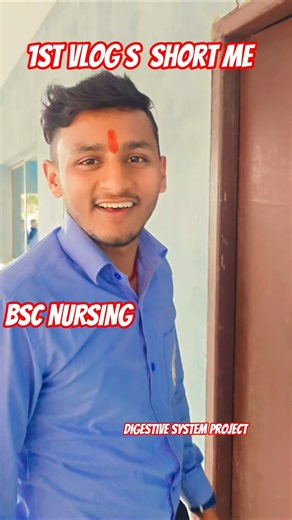 WAIT FOR END 🤣🔚BSC NURSING.digestive system project work#ytshorts#vlog #shorts @youtubecreators