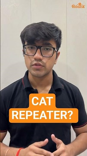 Studying More Is Not the Answer. Here Is What Actually Works As CAT Repeater | Rodha