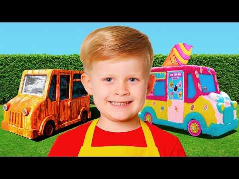 Kids build and ice cream truck and more fun adventures!