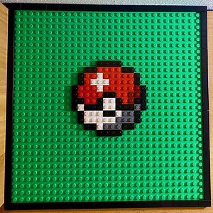 Pokéball 8 Bit Pixel Art