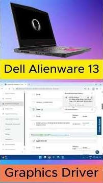 Alienware 13 GPU Driver Installation | NVIDIA Graphics Windows 10/11 #audiodriver