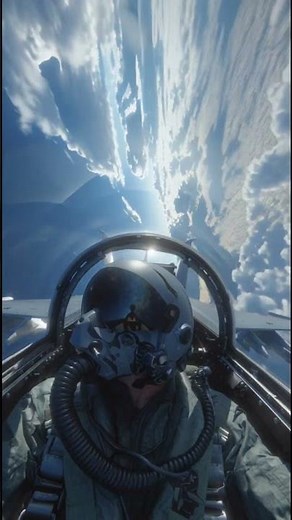 Front-Facing Fighter Jet POV ✈️ Epic Cockpit Flight | Ultra-Realistic 4K Aviation Cinematic