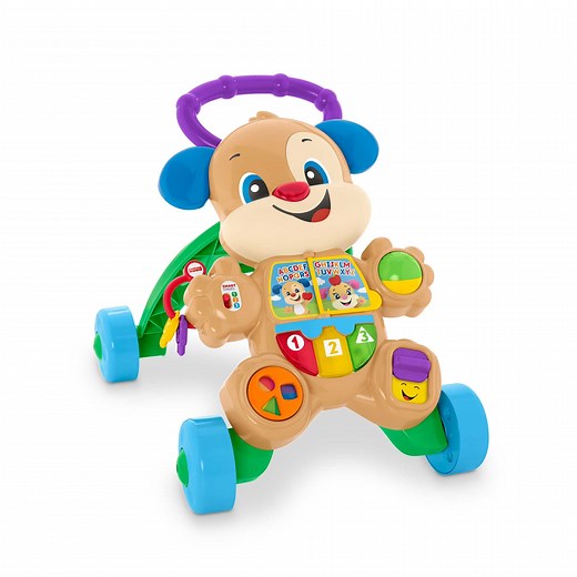 Fisher-Price Laugh & Learn Smart Stages Learn with Puppy Walker Baby & Toddler Toy, Height 18.19in - Walmart.com