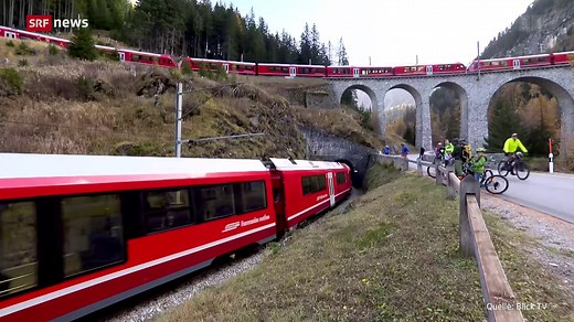 Rhätische Bahn hat den Weltrekord geschafft