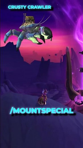 Mountspecial ability in World of Warcraft #shorts #worldofwarcraft #wow
