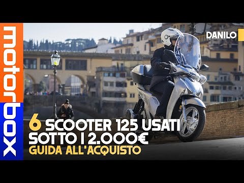 Scooter usati | I 6 MIGLIORI 125 cc usati SOTTO i 2.000 euro