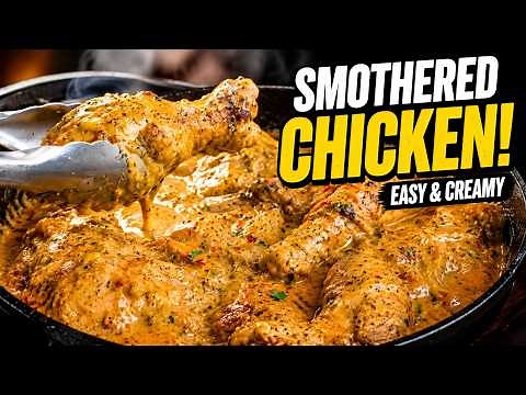 Easy Creamy Smothered Chicken That Tastes Like Sunday Dinner