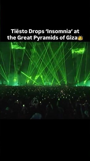 Tiësto Live at the Great Pyramids of Giza 2025 | Insomnia Remix (Grand Finale)