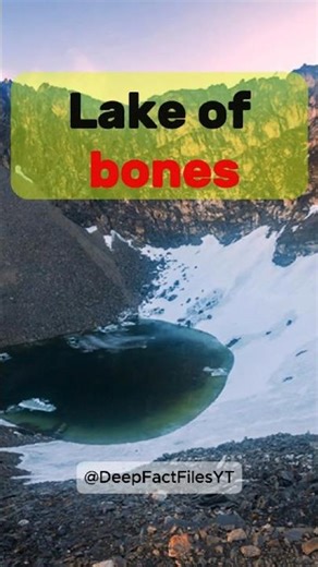 Lake of bones 💀🦴. #shorts #ytshorts