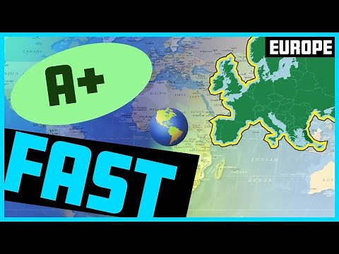 How to memorize every country in Europe