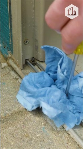 How To Clean a Screen Door Groove