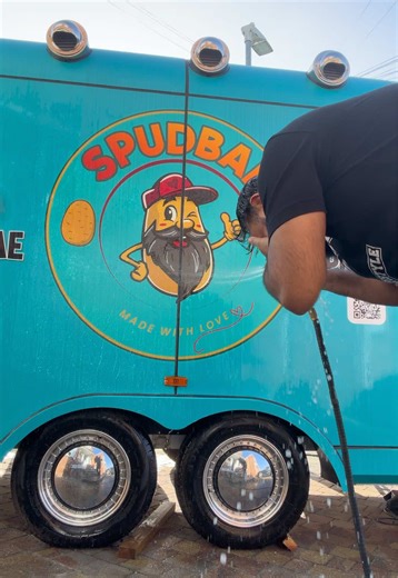 Perfect Day for a Trailer Bath