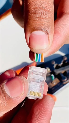How to make up CAT5e or CAT6 ethernet cables from scratch using RJ45 pass-through connectors #rj45