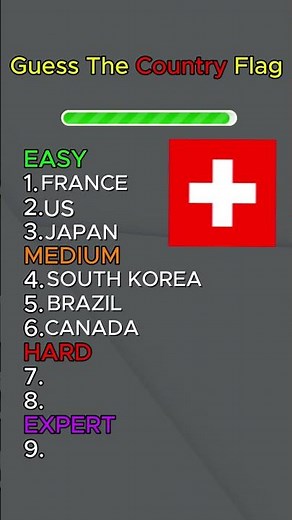 How Many Flags Do You Recognize?