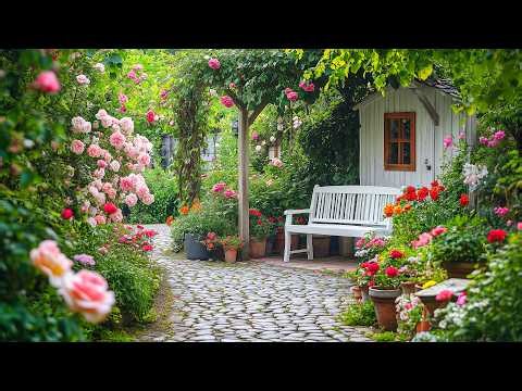 Explore the World’s Most Beautiful Garden🌹Calming Music for Stress & Heal🪴Stunning Garden Designs