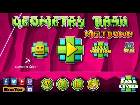 Geometry Dash Meltdown-- Full Playthrough -- All Coins