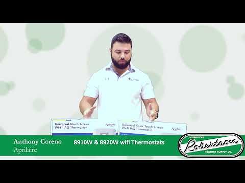 Aprilaire 8910W & 8920W Wifi Thermostats
