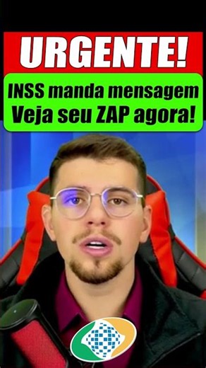 🔴ASSUNTO SÉRIO: Não recebeu a mensagem do INSS? CORRA pra ver isso!