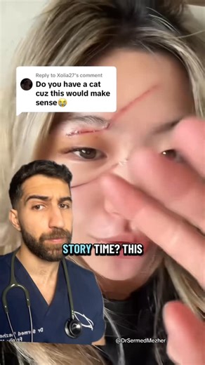 Dr Sermed Mezher MBChB (hons), MRes, MRCGP (2023) on Instagram: "POV: You Wake up Like This Sources- PMID 40557109 jolielz on TT A scratch from a cat that is deep enough to draw blood is more than just a minor skin injury; it is a potential entry point for a specific bacterium called Bartonella henselae. This bacterium is the primary cause of Cat Scratch Disease (CSD) and is typically transmitted when a cat, often a kitten, carries the bacteria in its saliva or under its claws. While the cat its