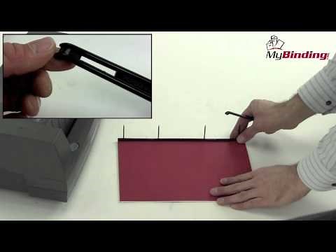 GBC Electric VeloBind Punch V110e Binding Machine Demo