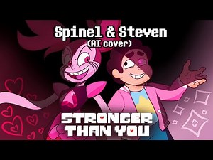 Steven Universe & Spinel - Stronger Than You [Undertale version] (AI Cover)