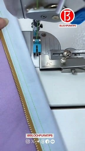 1K views | Sewing Tools And Tutorial Placket zipper press line locator Episode 824 Follow My Page Facebook : Bilochpuratips Official . . . . . . #bilochpuratips #bilochpuratipsofficial #sewing #sewingtips #reels . | Bilochpuratips Official | Facebook